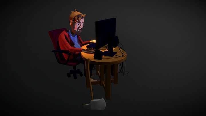 Self Containment Portrait 3D Model