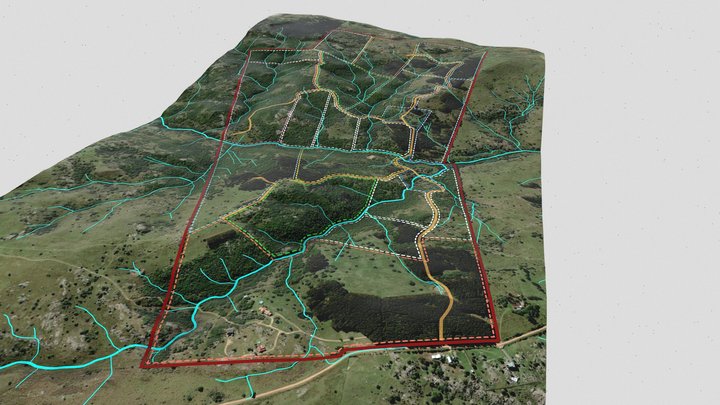 Estancia Las Cascadas (sin anotaciones) 3D Model