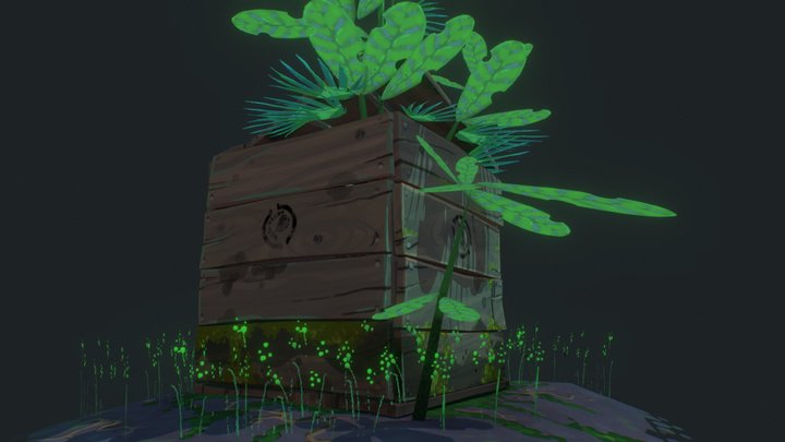 Seed box 3D Model