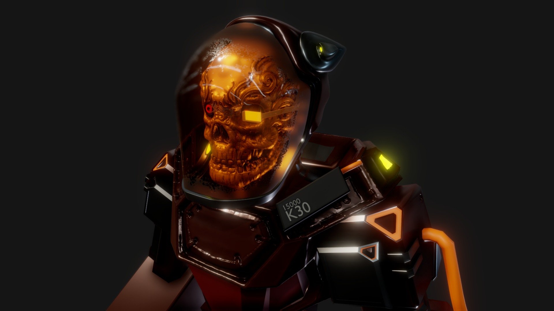 Skull Face Mech