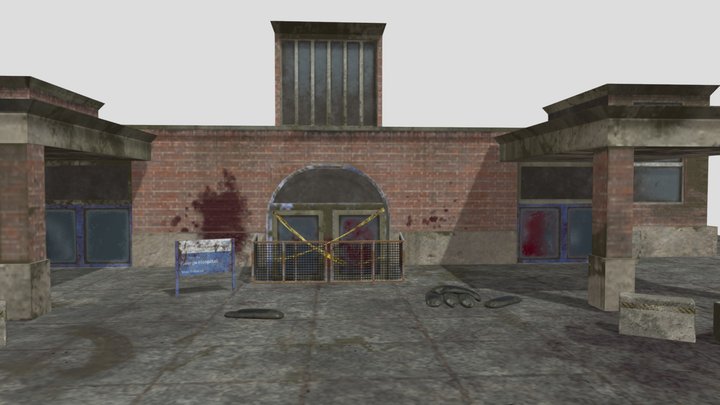 Zombie Hospital – Gratis 3D-model STL