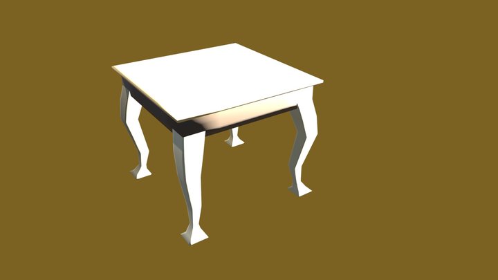 VR夢遊, 物件001, 桌子001 3D Model