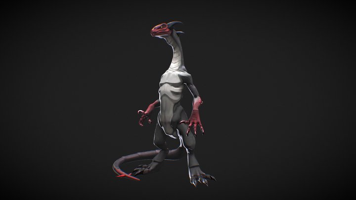The Great Lizard 3D Model
