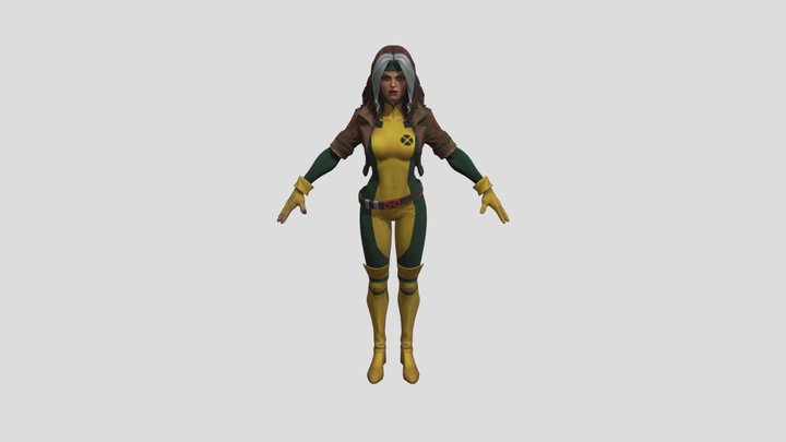 Anna Marie - Rogue 3D Model