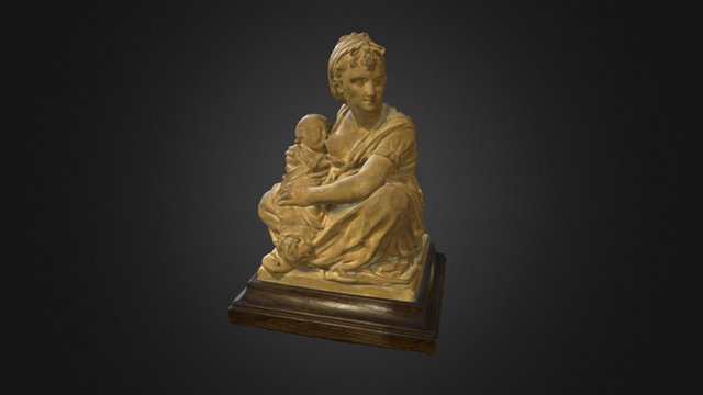 La Mère et l'Enfant, Musée Magnin, Dijon (21) 3D Model