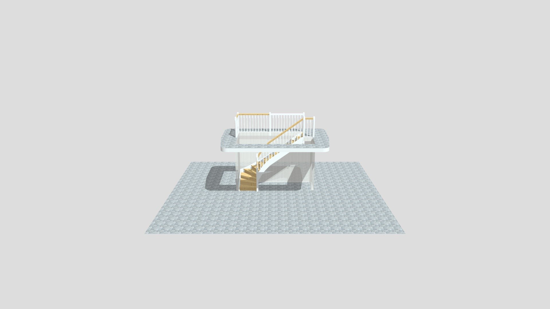 L-trappa - 3D model by Snickeri Stark (@MartinStark) [a4cec64] - Sketchfab