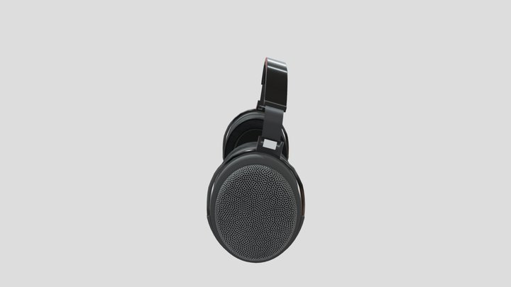 sennheiser 58x headphones 3D model 3D Model