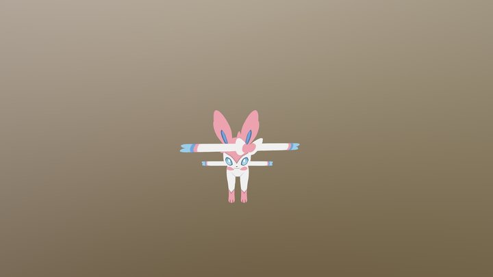 Sylveon Mark 3D Model