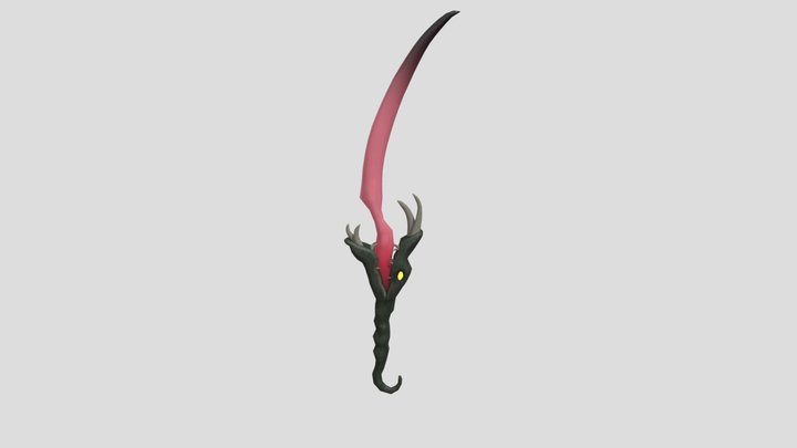Monster Sword Spike 3D Model