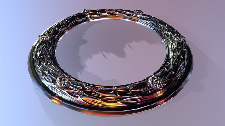 Ornamental ring 3D Model