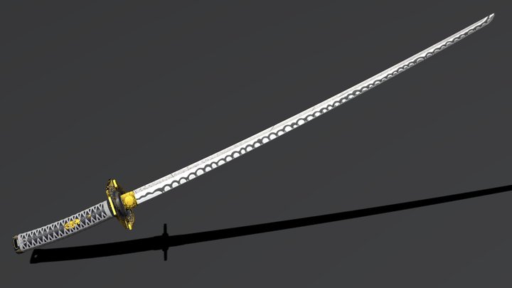 Vergil's Yamato V2 3D Model