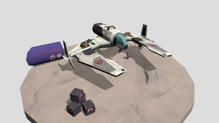 Diorama Project 3D Model