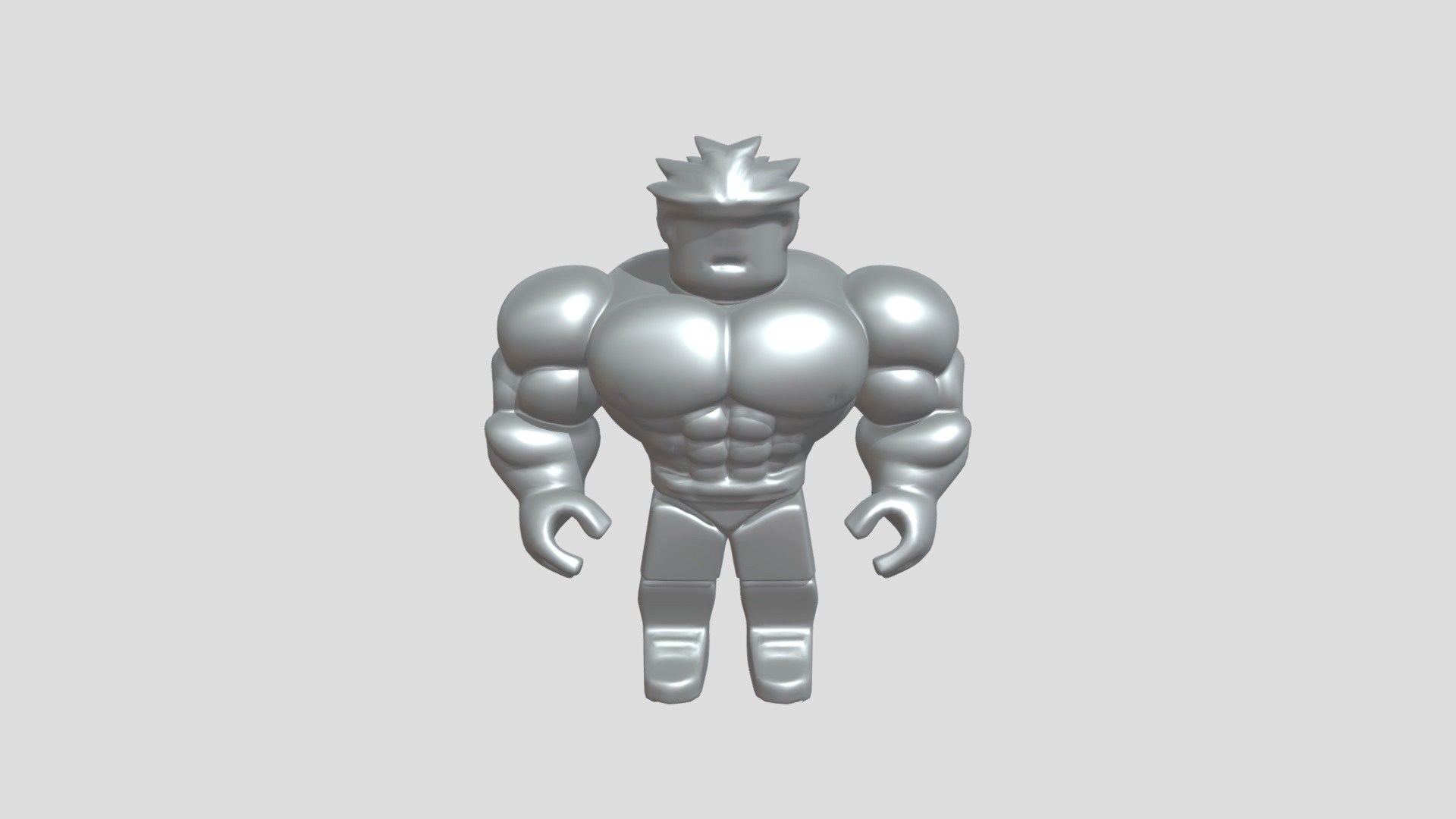 Oversized muscular cartoon character - 3D model by tersb28 [a4d461d ...