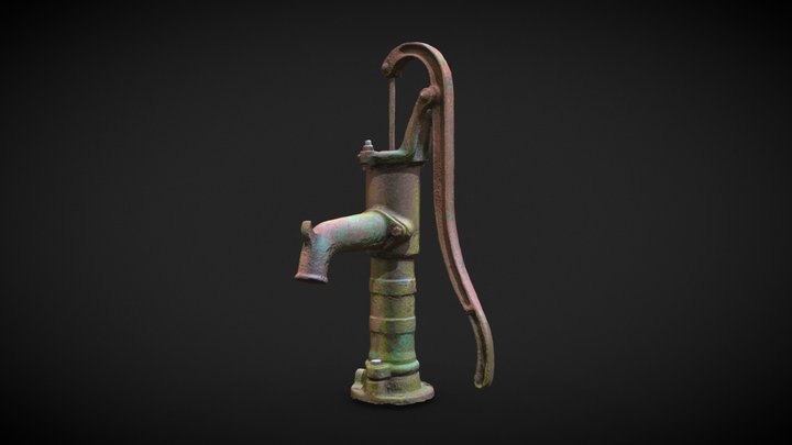 Old water pump 3D Model