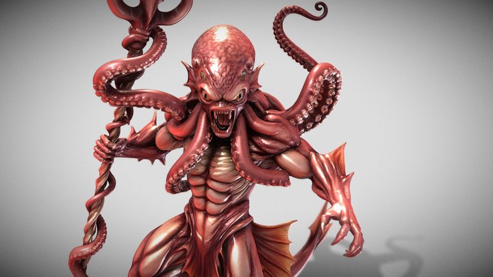 Abyssal_ Triton 3D Model