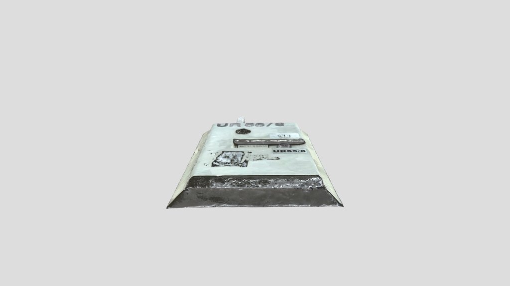 Telecom Service Cable Box 3d Scanned