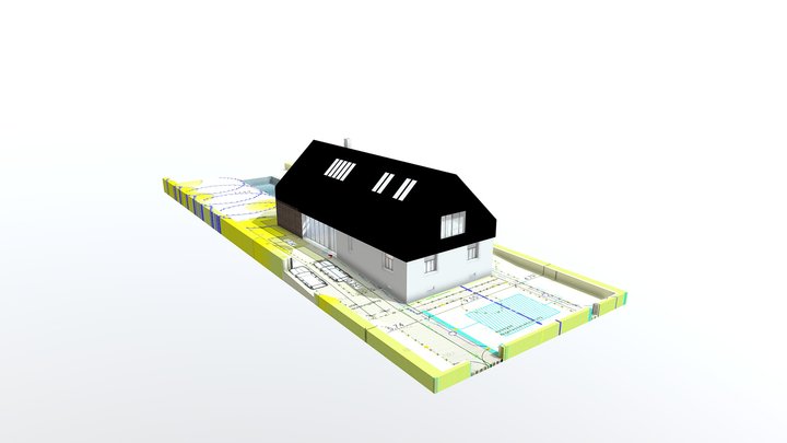 Jesewitz Lageplan FBX 3D Model