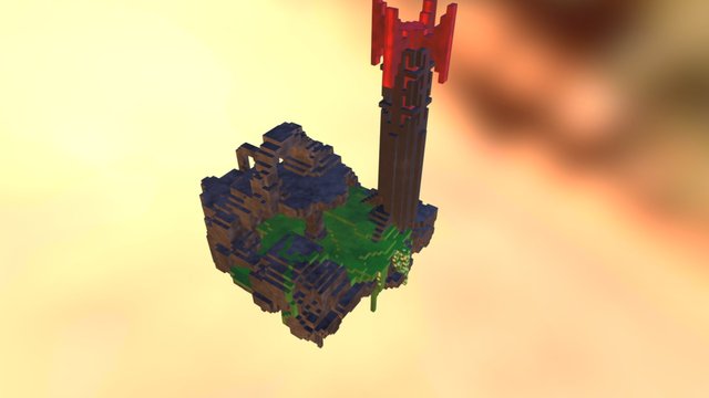 Island Testy 3D Model