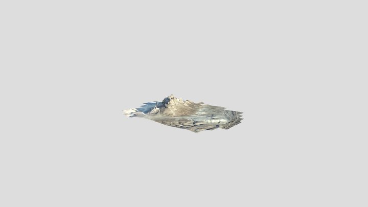 Pinnacles Rock Formation 3D Model