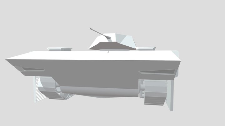 Infantry Fighting Vehicle 3D Model