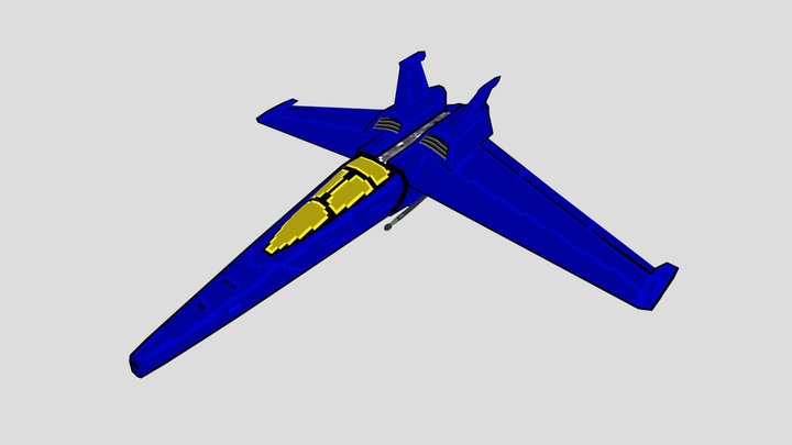 Spacecraft 3D Model
