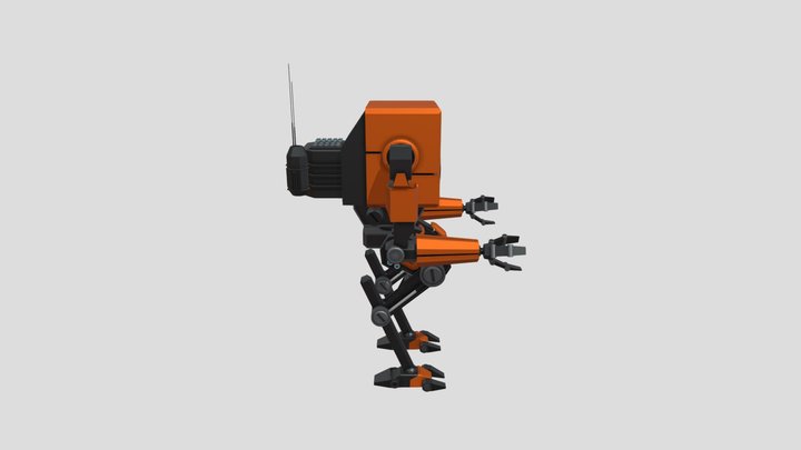 Robot-02C-2 3D Model