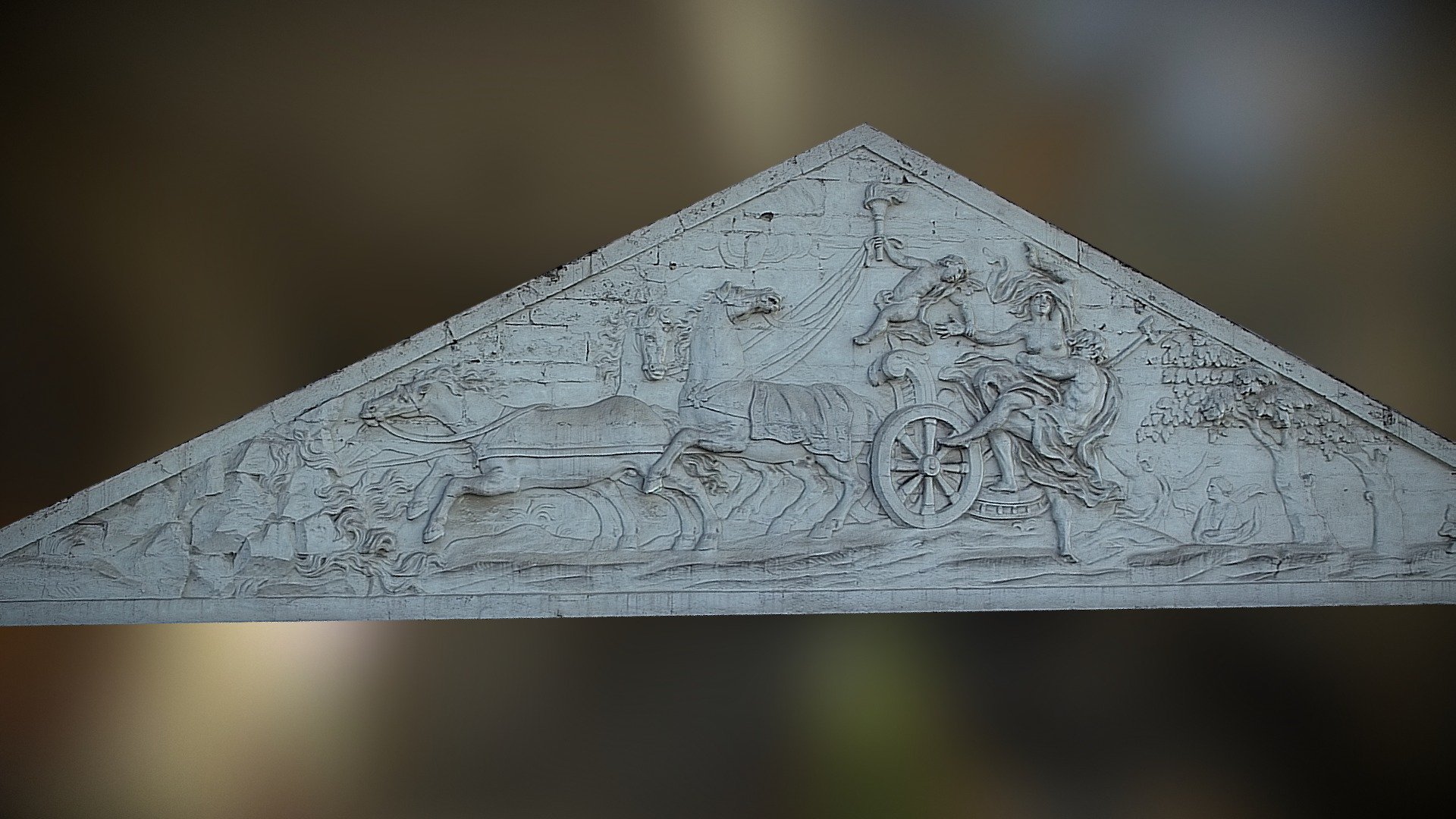 Bas-relief - Château Cockerill