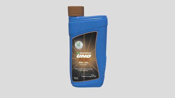 Aceite 20W-50 3D Model