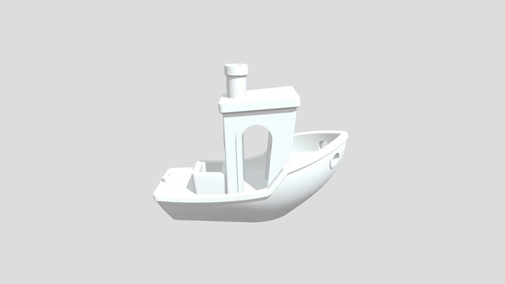 3D Benchy 3D Model