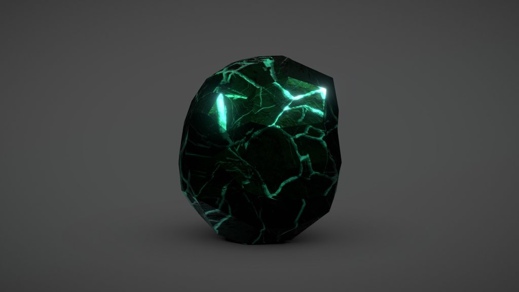 Verdant Vein Obsidian