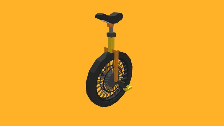 PixelMine | Monocycle 3D Model