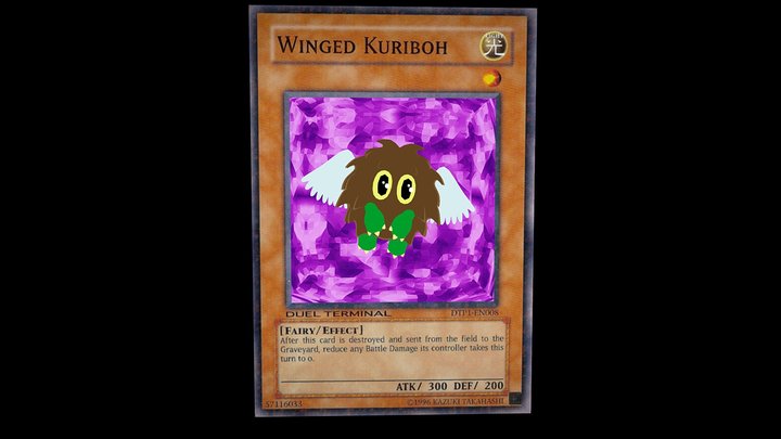 Winged Kuriboh 3D Model