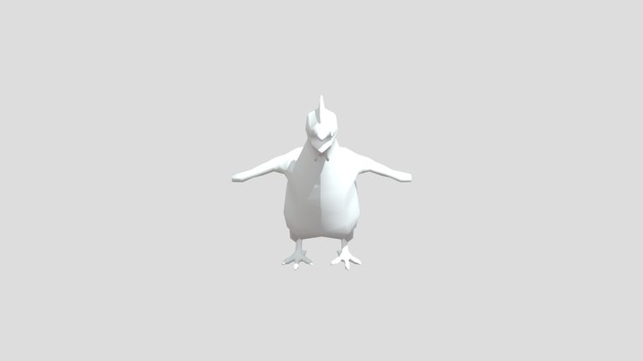 SK Chicken A 3D Model