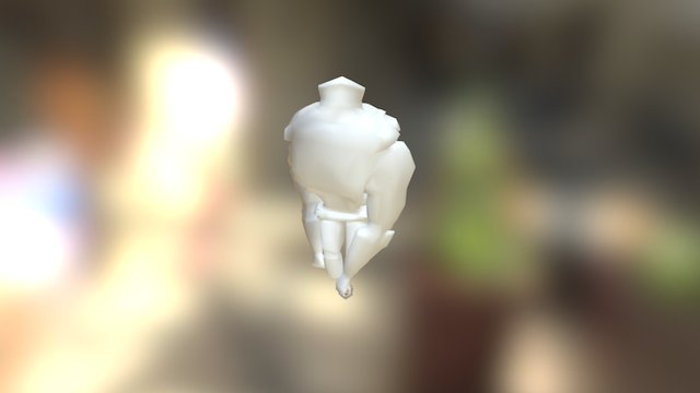 Golem Idle 3D Model