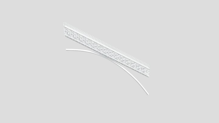 gothic flying buttresses 3D Model