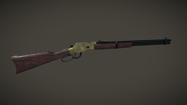 Winchester repeater 3D Model