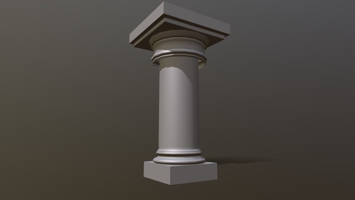 Pillar 3D Model