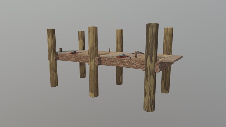 Wooden_Pier 3D Model