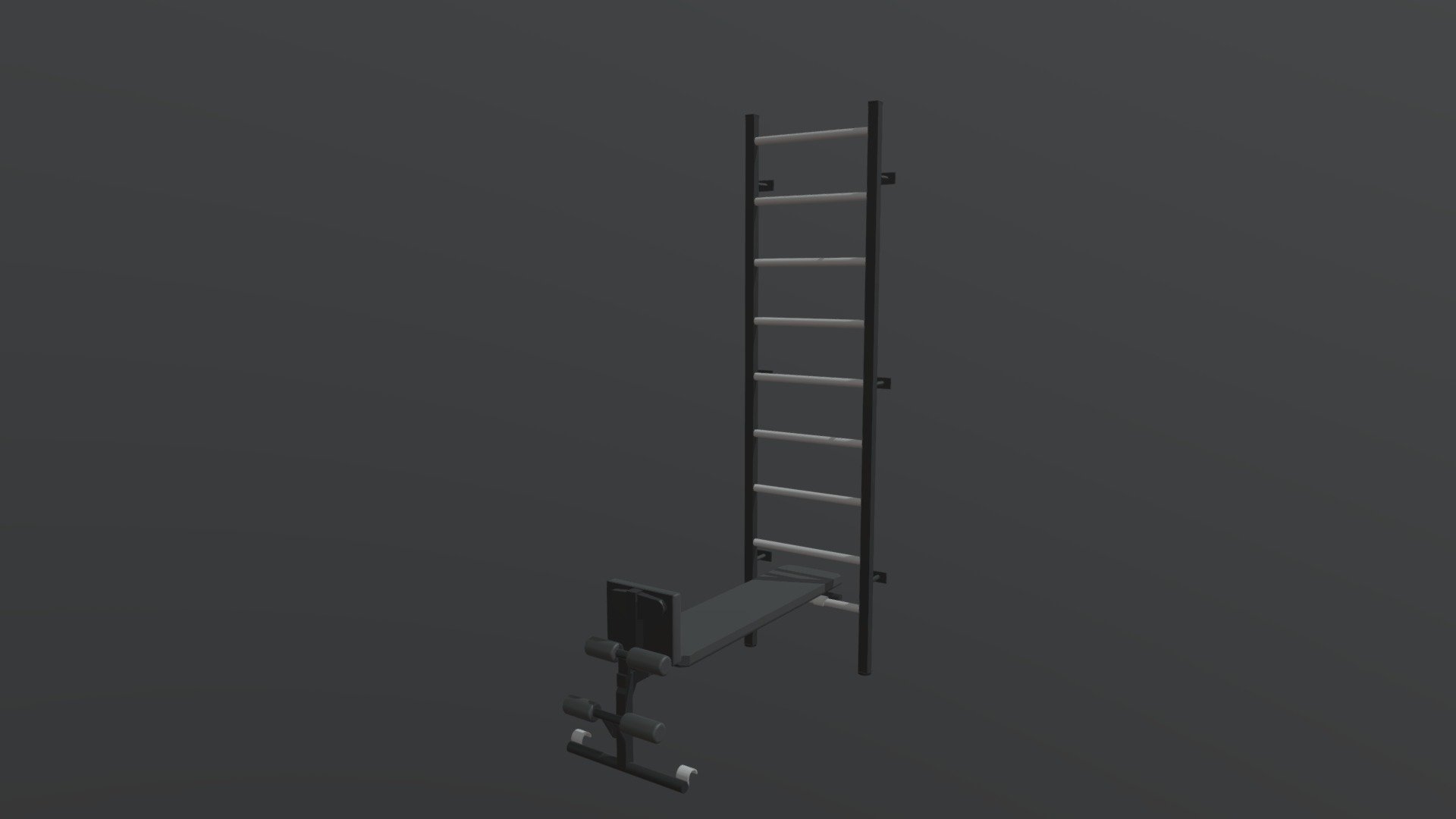 WALL BAR SET WORKOUT STATION WINNER BLACK 5
