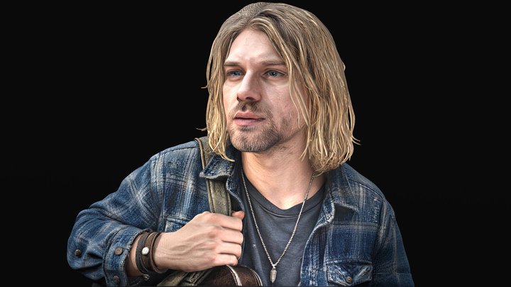 Kurt Cobain IA – Free 3D Model STL