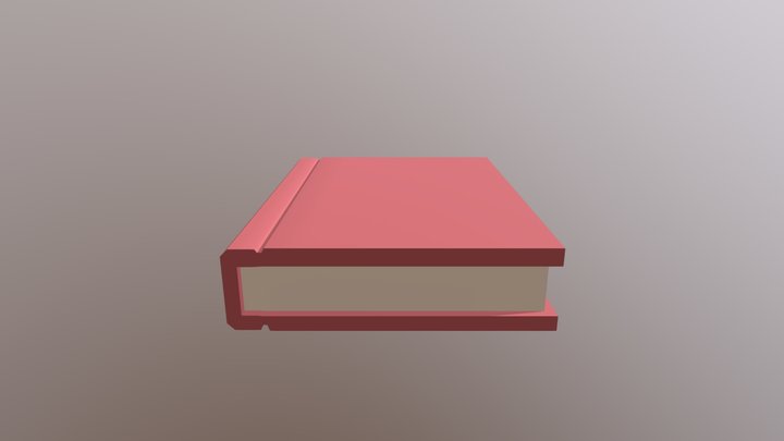 Book 3D Model
