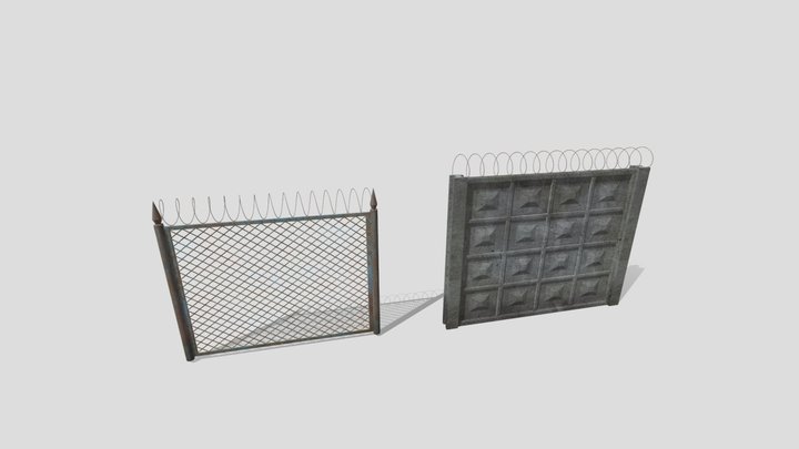 Fence 3D Model