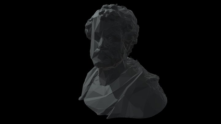 ANNIBAL STATUE LOWPOLY
