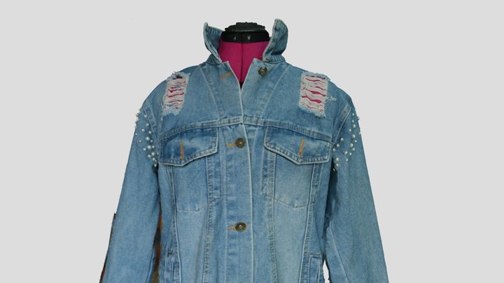 #AgisoftClothesChallenge  Blue Jacket