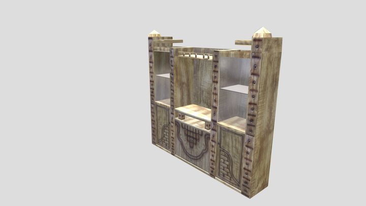 Old Library 3D Model