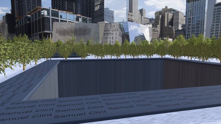 9-11 Memorial 3D Model