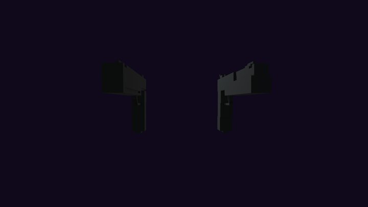 Ebony & Ivory 3D Model