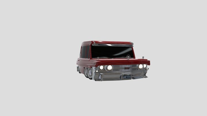 (Vintage-dragon car modals)🎶 3D Model