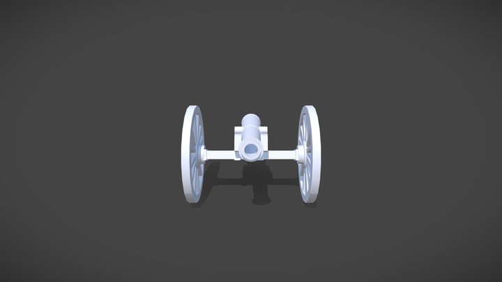 Maya Cannon 3D Model