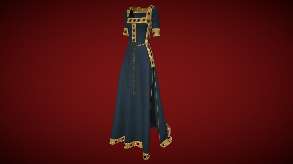 Dress #16 (La Dame à la licorne)